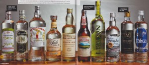 cachacas VIP - Ranking das Melhores Cachaças Brancas 2011